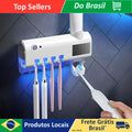 Suporte Dispenser Aplicador Pasta Escova de Dentes