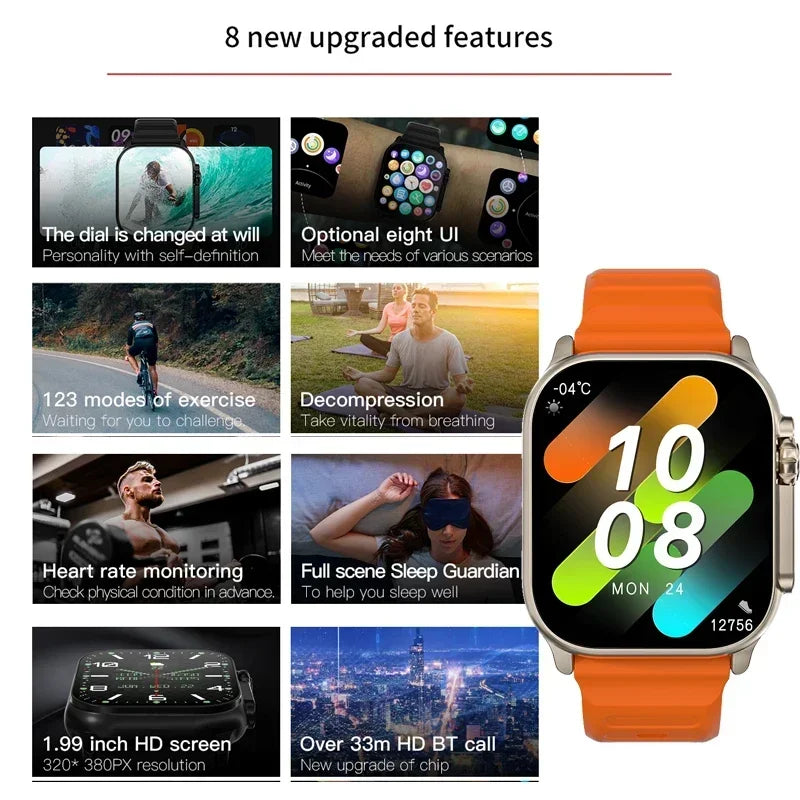 Relógio Smartwatch Ultra T900